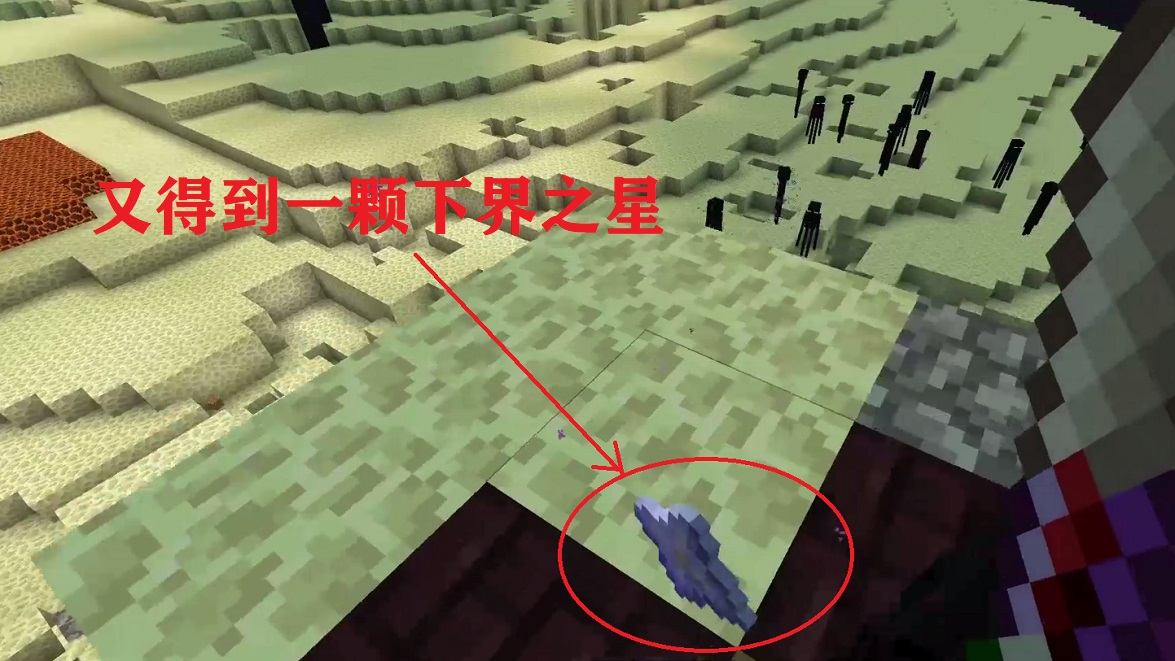 我的世界联机123:我和大背头去挑战凋灵,我再次获得了下界之星